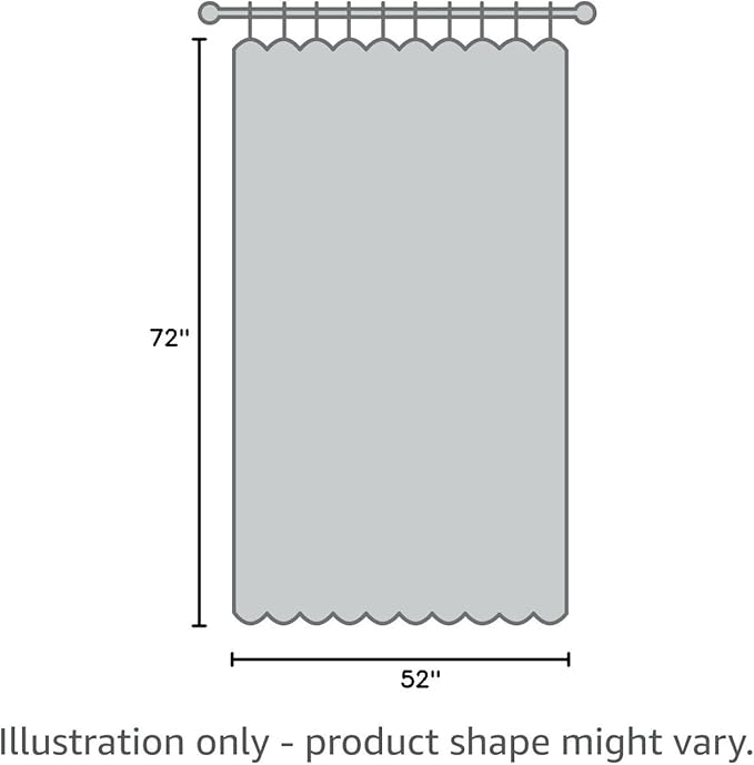 Joydeco Linen Curtains 72 Inch Length 2 Panel Sets,Light Filtering Curtains for Bedroom 52 Inch Wide Living Room Drapes with Back Tabs & Rod Pockets (W52 x L72 Inch, Linen)
