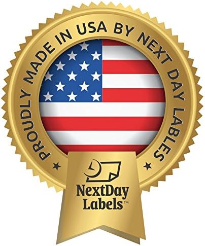 NextDayLabels - Employee Attendance Weekly Time Card (Pack of 50)