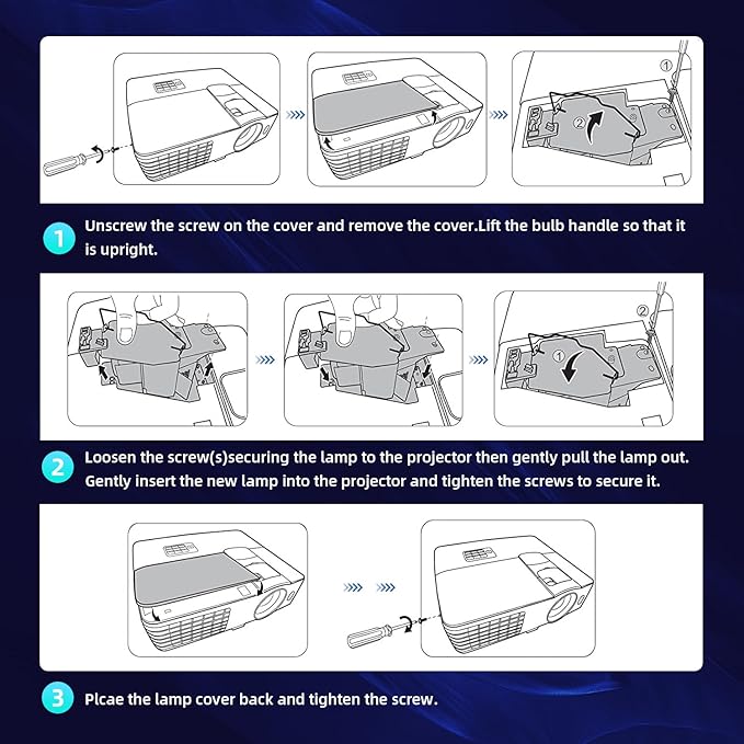 RLC-054 Quality Replacement Projector lamp for VIEWSONIC PJL7211