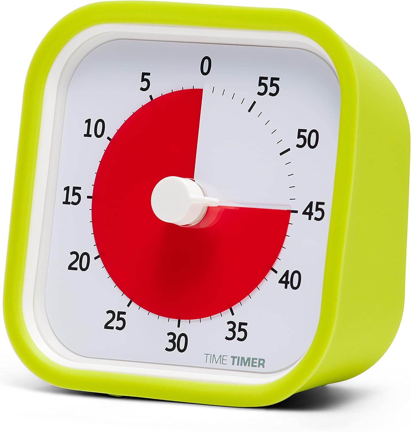 TIME TIMER 60 Minute MOD Education Edition â â Visual Timer for Kids Classroom Learning, Elementary Teachers Desk Clock, Homeschool Study Tool and Office Meetings with Silent Operation (Lime Green)