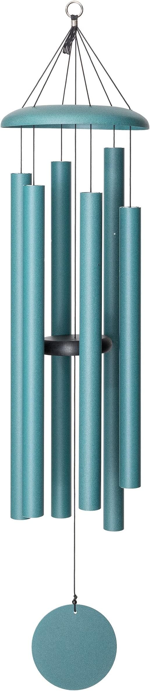 Corinthian Bells by Wind River - 50 inch Patina Green Wind Chime for Patio, Backyard, Garden, and Outdoor Decor (Aluminum Chime) Made in The USA