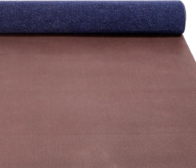 Marine Carpet,6 FT x 18 FT Deep Blue Indoor Outdoor Carpet 0.2" Thick Boat Carpet with Water-Proof TPE Backing, Non-Slide Outdoor Marine Carpet Roll for Home, Patio, Porch, Deck