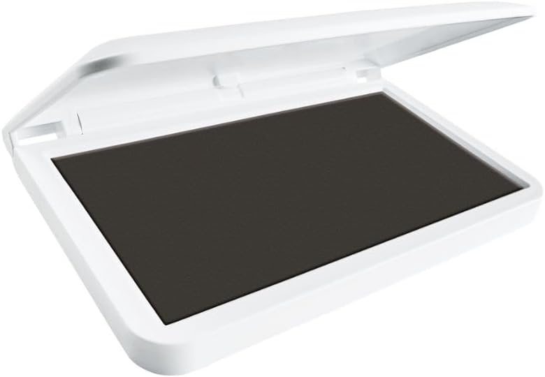 COLOP Make Series, Ink Stamp Pads, with Non-Toxic Premium Ink, Water-Based Acid-Free (Fancy Grey, Make 3-3-1/2" x 6-1/4")