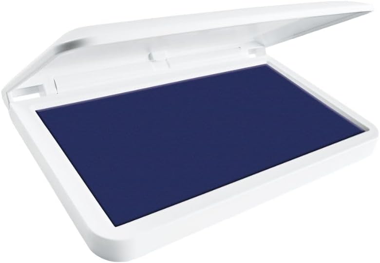 COLOP Make Series, Ink Stamp Pads, with Non-Toxic Premium Ink, Water-Based Acid-Free (Noble Blue, Make 1-1-15/16" x 3-1/2")