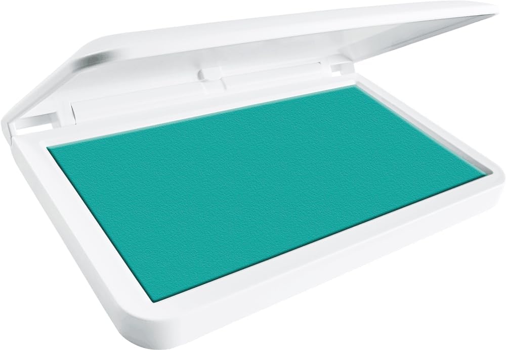 COLOP Make Series, Ink Stamp Pads, with Non-Toxic Premium Ink, Water-Based Acid-Free (Fresh Mint, Make 2-2-3/4" x 4-1/4")