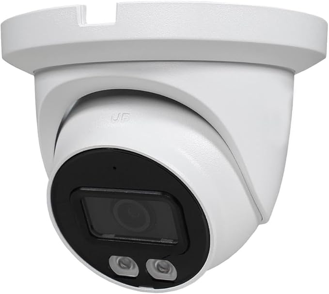 R-Tech 2MP Smart Dual Light HDCVI Fixed-Focal Eyeball Camera, Full-Color Night Vision - 4 Pack