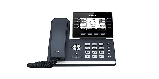 Ooma Provisioned Yealink T53W Wi-Fi IP Phone. Works only with Ooma Office Cloud-Based VoIP Phone Service with Virtual Receptionist, Desktop and Mobile app, Videoconferencing (Renewed)