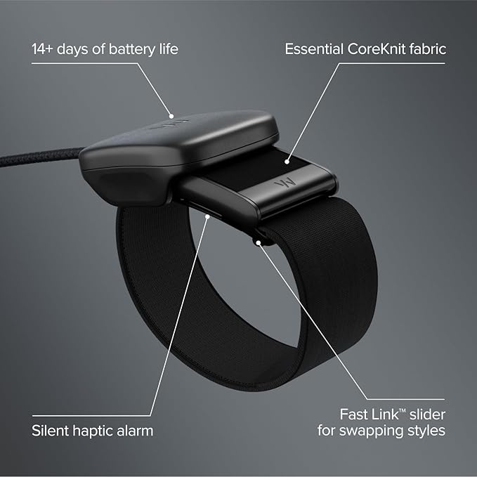 WHOOP 5.0/MG Activity Tracker - 12 Month Membership - Health and Fitness Wearable – 24/7 Activity and Sleep Tracker, Personalized Coaching, Menstrual Cycle Insights – 14+ Days Battery Life