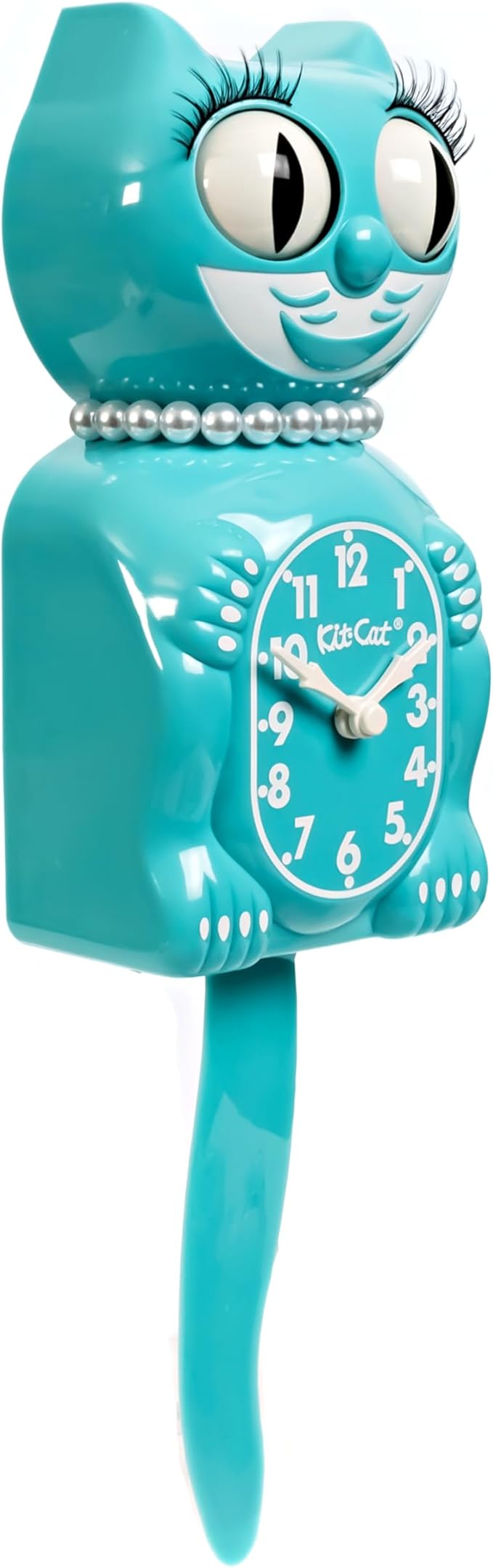 Vibrant Blue Turquoise Lady Kit-Cat