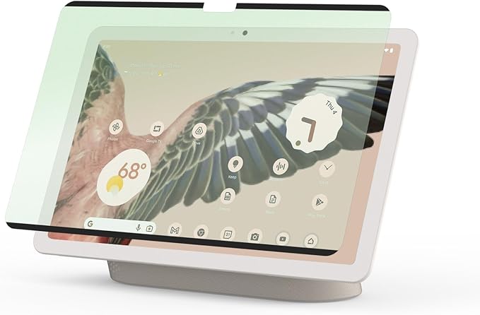 EIP Detachable Paperfeel Screen Protector for Google Pixel Tablet 2023 – Anti-Blue Light, Reusable & Washable, Nano-Tech Attachment, Anti-Glare, Bubble-Free, Ideal for Drawing & Writing