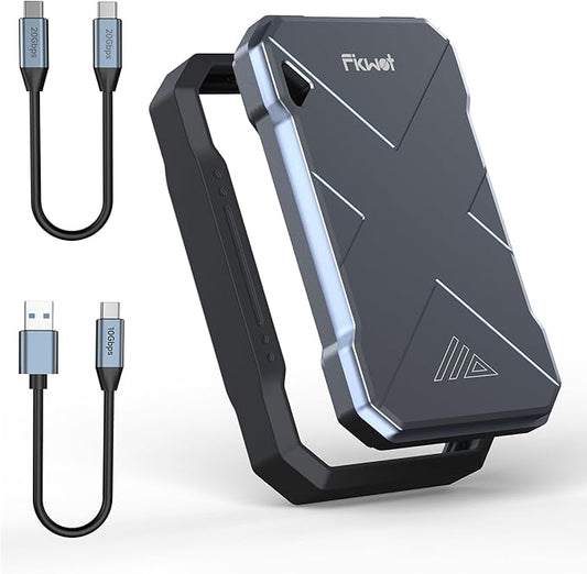 1TB Portable SSD, Up to 2050MB/s, USB 3.2 Gen2 USB-C, IP68 Water & Dust Resistant, Shockproof, External Solid State Drive for Smart TV, Cameras, iPhone 16/15, Windows, Mac and Other Devices (FP90)