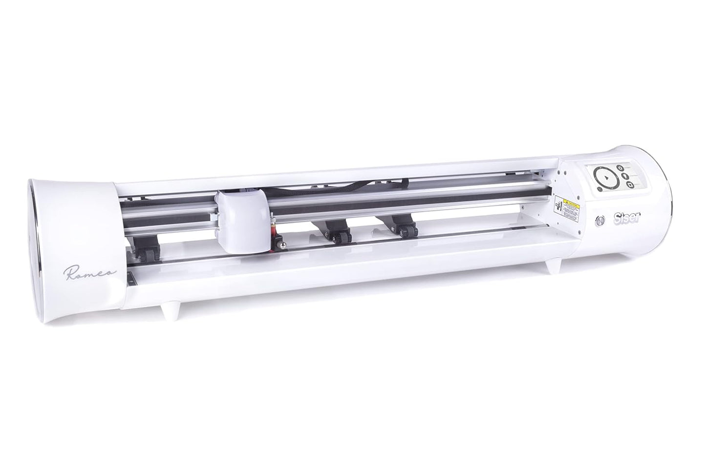 Siser Romeo High-Definition Cutter - 24" Professional Cutting Machine for Vinyl, Paper, and More â WiFi Compatible with Windows & Mac - Includes Leonardo Design Studio Software, Roll Holder Accessory