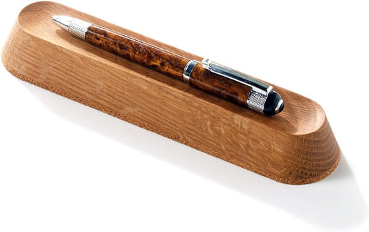 Wood Pen Tray â Handmade Walnut Desk Organizer, Minimalist Pen Holder for Office, Home, Gift(MODEL-2-OAK)