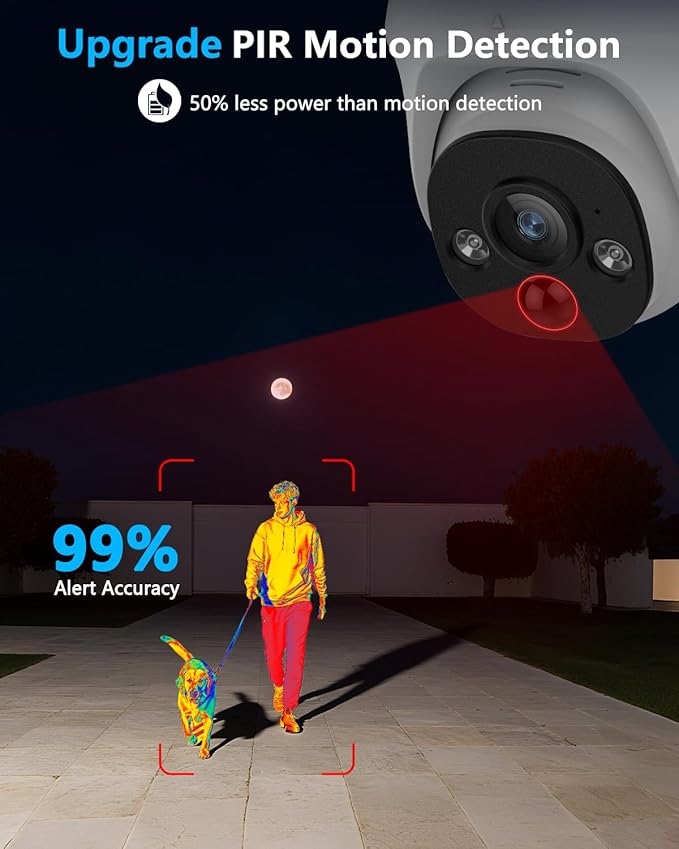 OOSSXX (4K HD & 130° Ultra Wide-Angle) 2-Way Audio 8MP Wired Dome PoE IP Cameras for Home Security Outdoor Camera System, Pet Surveillance Video Indoor, Smart PIR Detection, DVR Kits