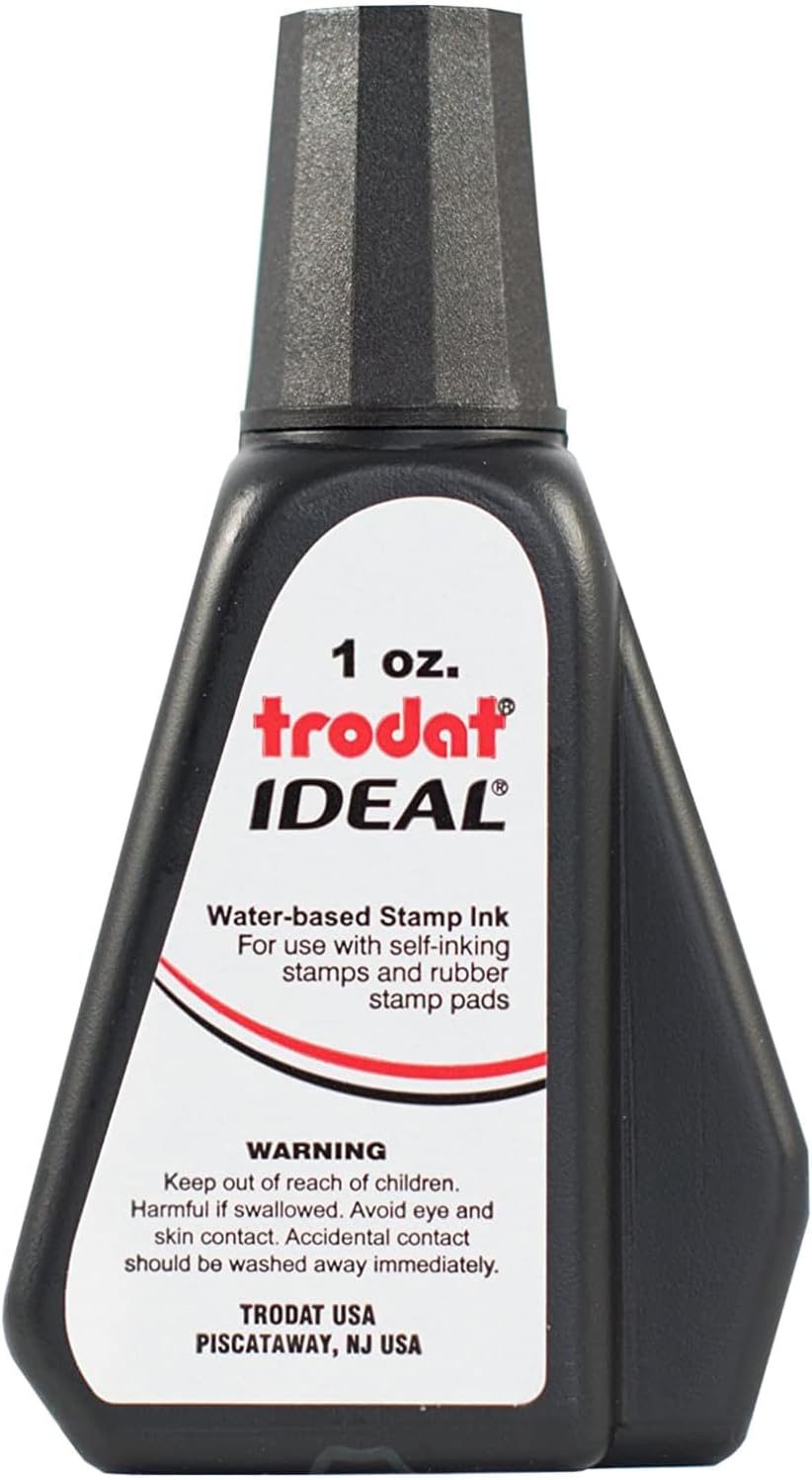 1oz Ink Refill for Sniggle Sloth Self-Inking Stamps - Black