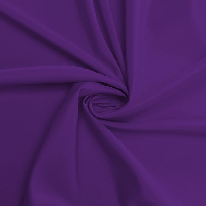 sancua Rectangle Tablecloth - 70 x 90 Inch - Stain and Wrinkle Resistant Washable Polyester Table Cloth, Decorative Fabric Table Cover for Dining Tables, Buffet Parties and Camping, Purple