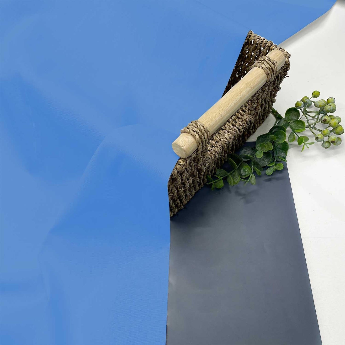 Blue Photo Backdrop for Photoshoot Blue Background for Photography Photo Backdrop Curtain for Party 5 x 7 FT
