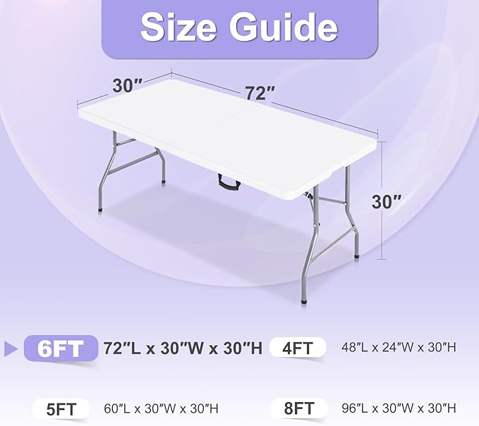 ABCCANOPY 6 FT Forest Green Spandex Table Cover Stretch Fitted Wrinkle Resistant Tablecloth Reuse for Rectangular Folding Table Patry Event Wedding Banquet Protector