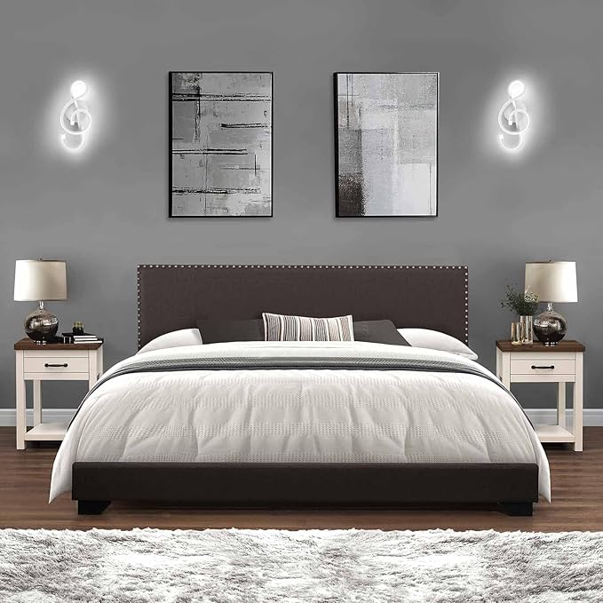 XEYOU 22W Modern Wall Sconce Lighting Indoor LED Creative Wall Light Fixture Music Symbol Art Decoration Wall Lamp for Living Room Bedroom Stair Corridor, White 6000K