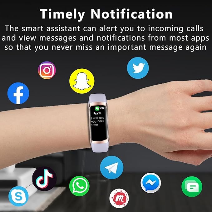 Fitness Tracker Activity Tracker Smart Watch 1.10''AMOLED Touch Color Screen,Smart Watch with 24/7 Blood Oxygen Heart Rate,Sleep Monitor,IP68 Waterproof,Step Counter Health for Women Men (Purple)