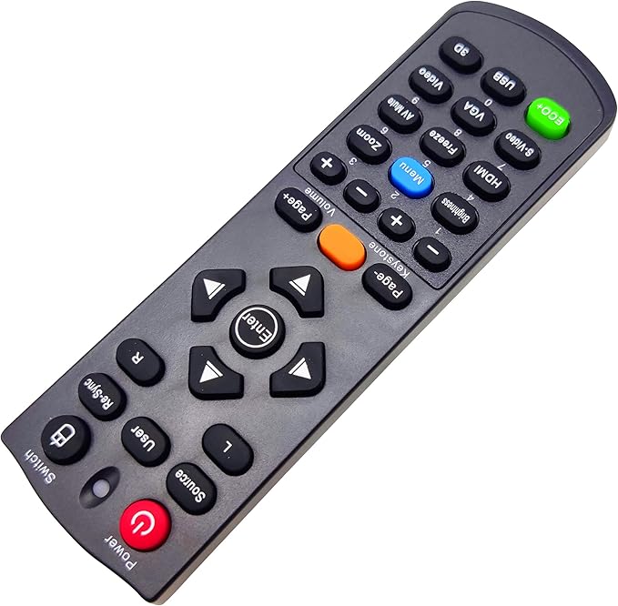 BR-5043N Projector Remote Control for Optoma DS328 DS330 DW326e DX326 DX328 DX330 DX5100 EH501 EW420 GT760 GT760A H100 H180X S302 S303 W303 W303ST W501 X301 X302 X303 X305ST X501