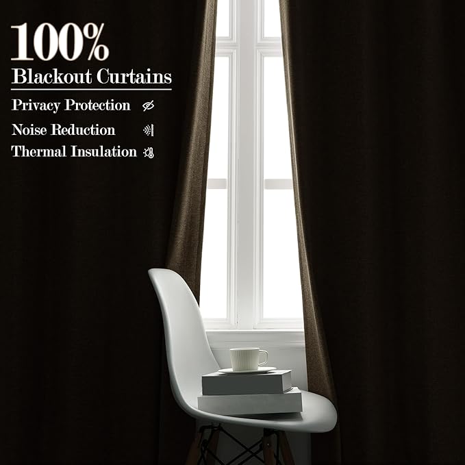 120" Wx96 L Linen Room Divider Drapes for Doorway/Glass Window/Sliding Door/Patio, Extra Wide Pinch Pleated Full Blackout Curtains for Girls Boys Teen Kids Room, 1 Panel, Light Khaki