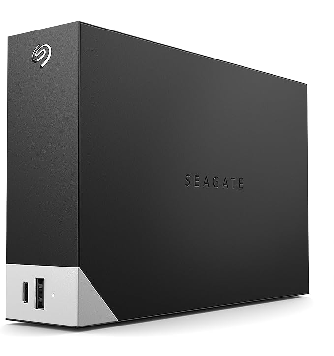 Seagate One Touch Hub 18TB External Hard Drive Desktop HDD â USB-C and USB 3.0 port, for Computer ,Workstation PC Laptop Mac (STLC18000400)