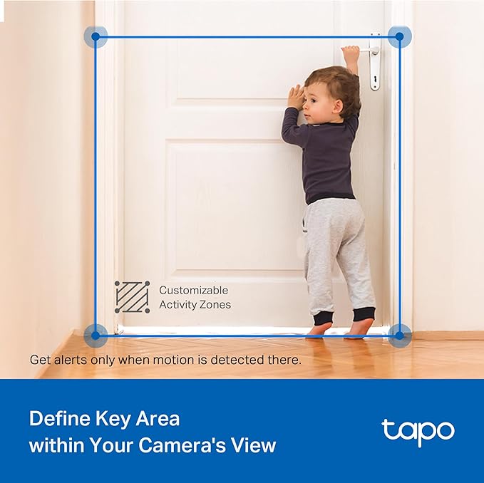Tapo 2K 3MP Pan/Tilt Indoor/Outdoor Security Camera - Free Person/Baby Cry Detect & Track, 360° View, Color Night Vision, SD/Cloud Storage, Works w/Alexa & Google Assistant, HybridCam 360 (2-Pack)