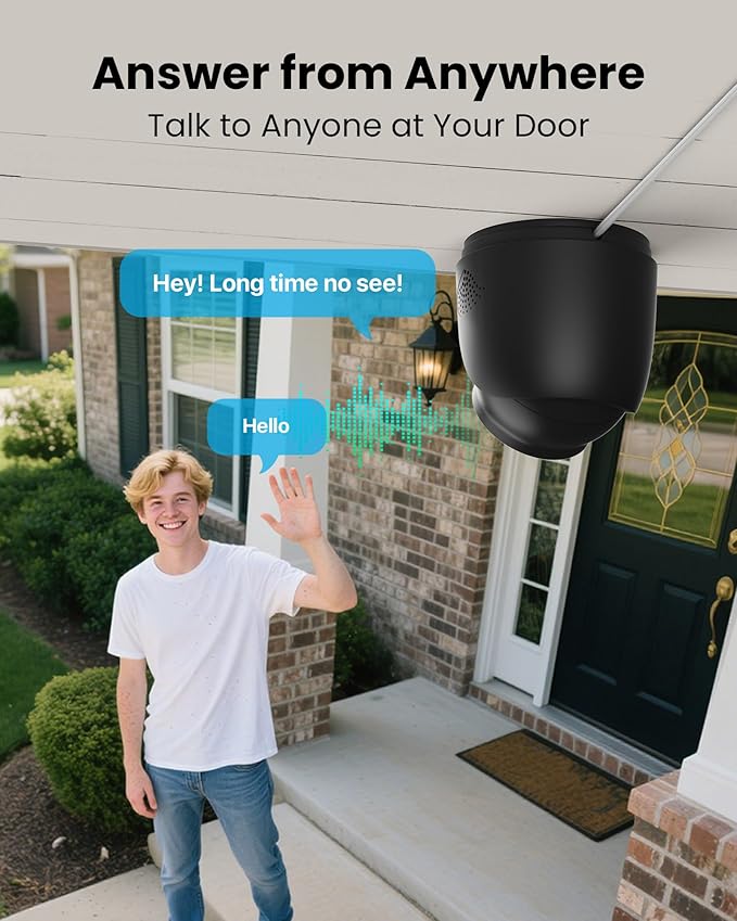 ZOSI C220 2Pack 4MP 2.5K QHD Add-On PoE IP Camera Outdoor, 1440p Surveillance Outdoor Camera to Home Security System, Only Work with ZOSI PoE NVR, 100ft Night Vision, AI Human Detection, Two-Way Audio