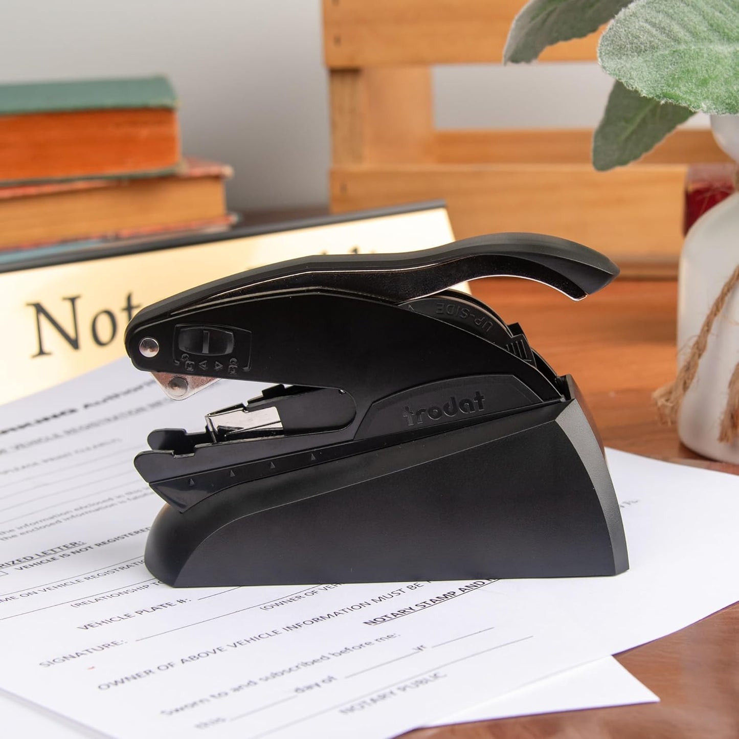 Massachusetts Round Notary Embosser | Official State Embosser | Official Seals | Meets State Specifications (Massachusetts, Round Embosser)