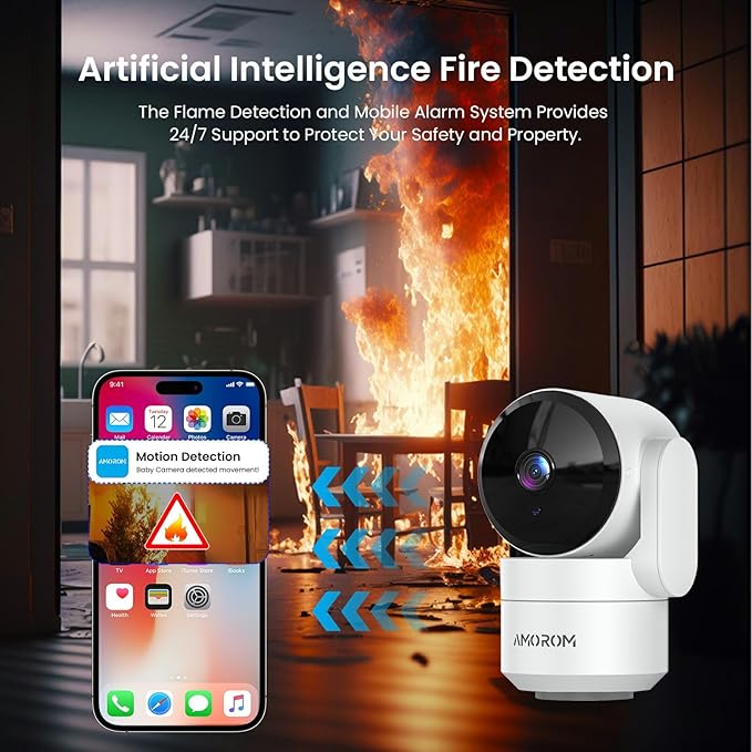 Pet Camera 360° Home Security Cameras (3 Pack)