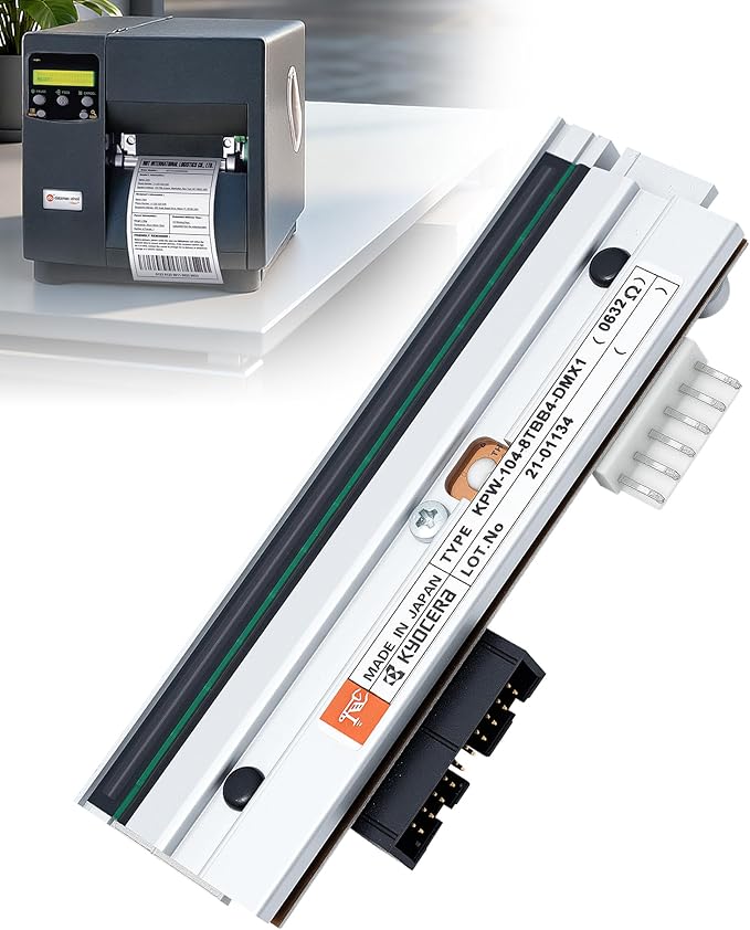 PHD20-2181-01 Genuine Printhead for Datamax I-4206 I-4208 I-4210 I-4212, New OEM Print Head Replacement for Datamax-O'Neil Barcode Thermal Label Printer 203dpi