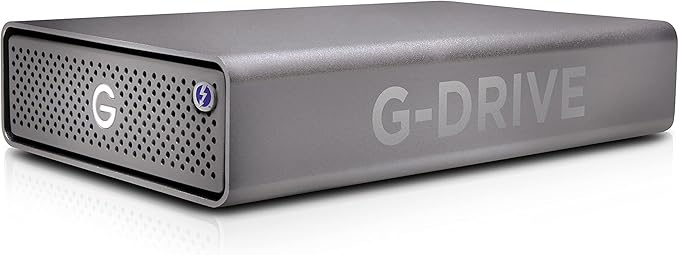 SanDisk Professional 6TB G-DRIVE Enterprise-Class Desktop Hard Drive HDD, Ultrastar Drive Inside, USB-C (5Gbps), USB 3.2 Gen 1 - SDPH91G-006T-NBAAD