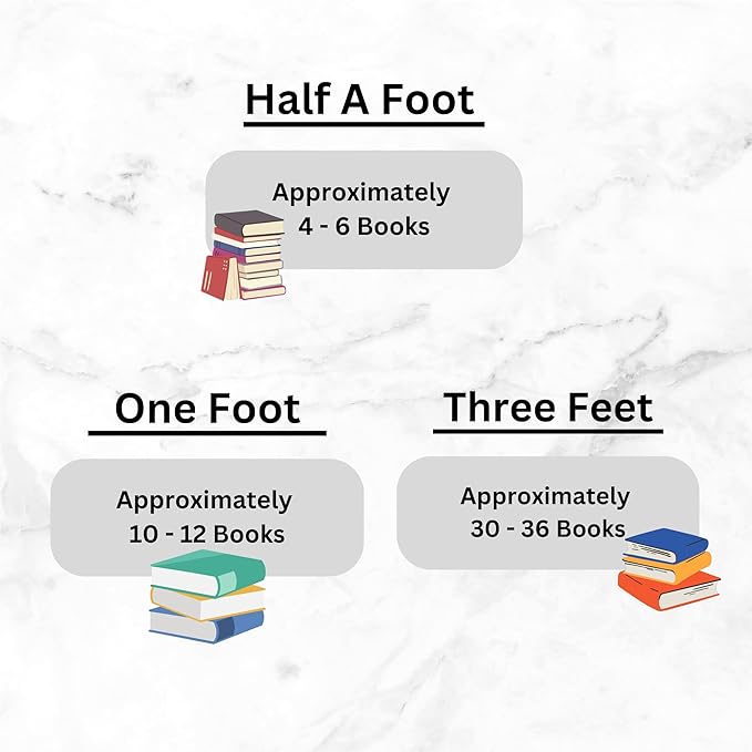 Curated Decorative Books Hardcover Décor Books for Home Décor, Choose Color, Interior Design, Office, Wedding Display, Instant Library, or Staging (Half Foot, Navy)