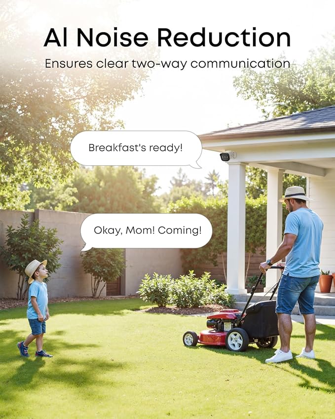 eufy PoE Bullet Security Camera E40, NVR Add On Cam, Requires eufy NVR, 4K UHD, 122° FOV, F1.6 Color Night Vision, 24/7 Recording, Human/Vehicle/Pet AI Detection, Red and Blue Strobe, Plug and Play