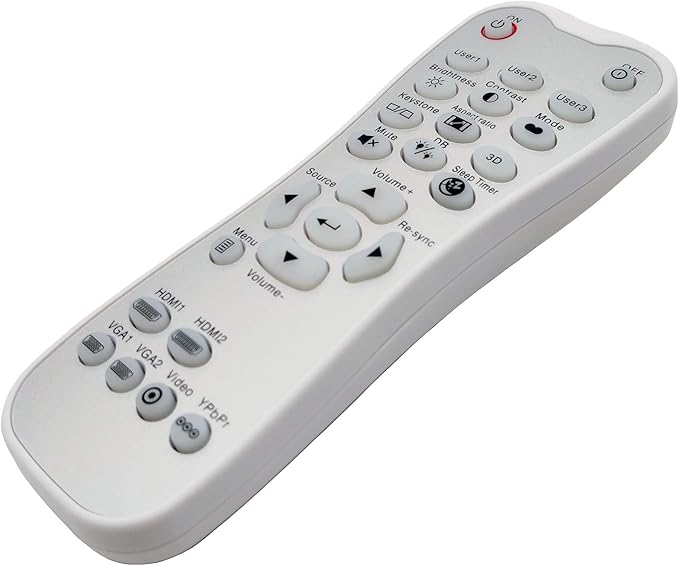 BR-3003B Projector Remote Control for Optoma GT1080Darbee, GT1080, HD141X, HD142X, HD143X, HD144X, HD26BR, HD27, HD27HDR, HD28DSE, HD29Darbee, HD39Darbee, UHD40, UHD50, UHD550X, UHD60, UHZ65