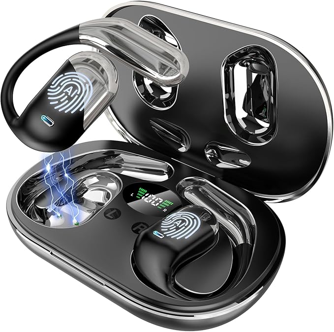 Translation Earbuds Real Time - AI 144 Language Translator Earbuds, Audifonos Traductores Inglés Español, 3-in-1 Translating Device, Translate Ear Buds for Travel Learning with Charging Cradle