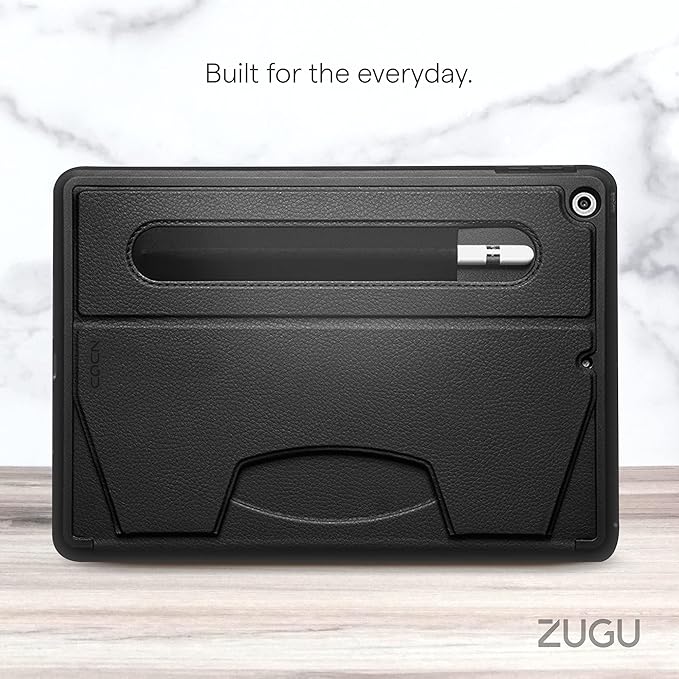 ZUGU Case for 10.2 Inch iPad 9th Generation Case 7th / 8th Generation (2021/2020/2019), Protective, Thin, Sleek Design, Magnetic Stand, Sleep/Wake Cover, Magnetic Cover, Red
