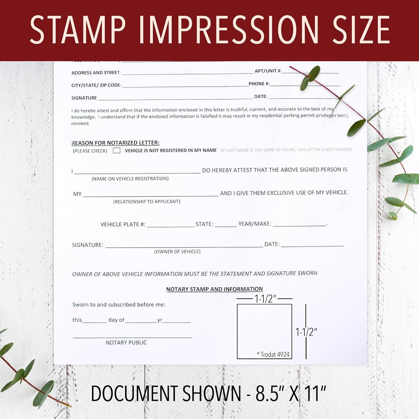 Iowa Round Notary Stamp | Official State Notary Stamp | Official Seals | Meets State Specifications (Iowa, Round Stamp)