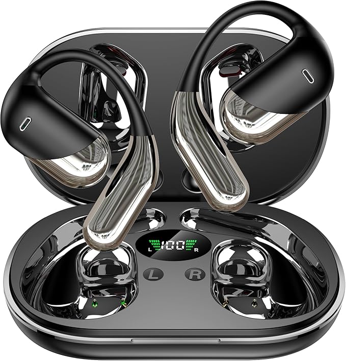 Translation Earbuds Real Time - AI 144 Language Translator Earbuds, Audifonos Traductores Inglés Español, 3-in-1 Translating Device, Translate Ear Buds for Travel Business Learning with Charging Case