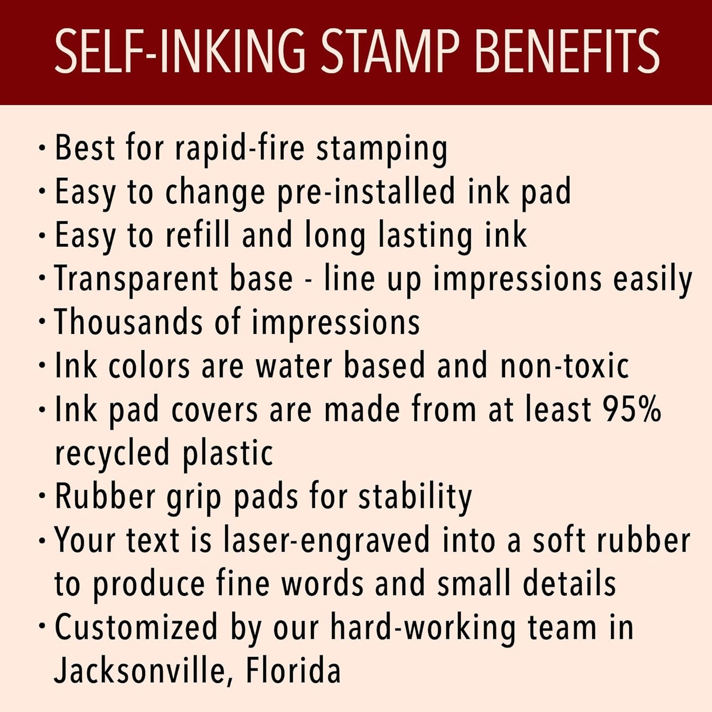 Georgia Rectangular Notary Stamp | Official State Notary Stamp | Official Seals | Meets State Specifications (Georgia, Rectangular Stamp)