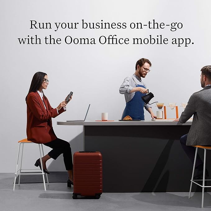 Ooma Provisioned Grandstream GRP2624 Wi-Fi IP Desk Phone. Works only with Ooma Office VoIP Phone Service with Virtual Receptionist, Desktop and Mobile app, Video conferencing. Subscription Required.