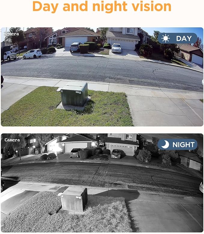 32 Channel Security Camera System, 4K 32CH PoE NVR 8TB HDD, 20x 5MP Wired Surveillance IP PoE Cameras Outdoor with AI Human Detection, Built-in Microphone, 100ft IR Night Vision, PB37F2032-5M