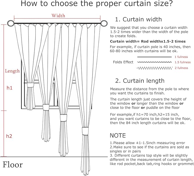Vision Home Soft Pink Pinch Pleated Full Blackout Curtains Linen Blended Room Darkening Curtain Panels 72 inch for Living Room Bedroom Thermal Insulated Pinch Pleat Drapes with Hooks 40" Wx72 Lx2