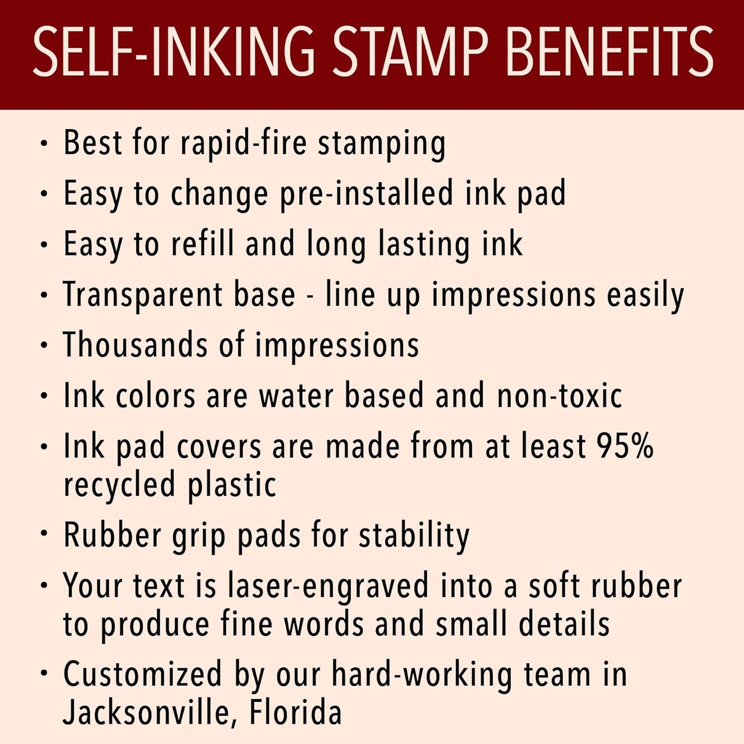 Alabama Round Notary Stamp | Official State Notary Stamp | Official Seals | Meets State Specifications (Alabama, Round Stamp)