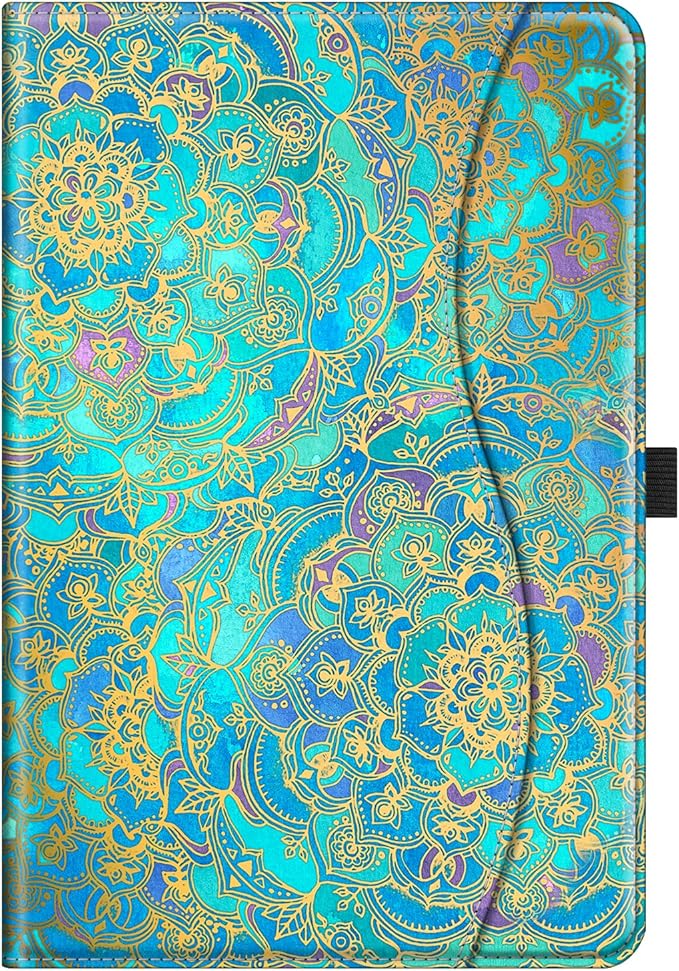Fintie Case for Samsung Galaxy Tab A9 Plus/A9+ 5G 11 Inch 2023 Model (SM-X210/X216/X218), Multi-Angle Viewing Smart Stand Back Cover with Pocket Auto Wake/Sleep, Shades of Blue
